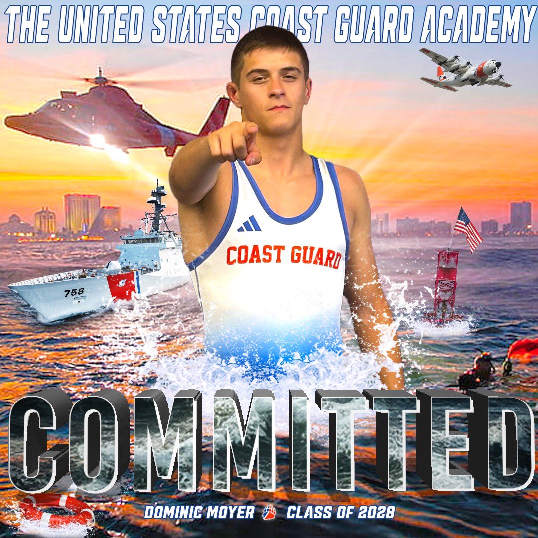 I am extremely excited to announce that I will be continuing my athletic and academic career at the United States Coast Guard Academy! Thank you to all my coaches, teammates, and especially my family who have got me to this point. #sparlife #semperparatus #GoBears🐻