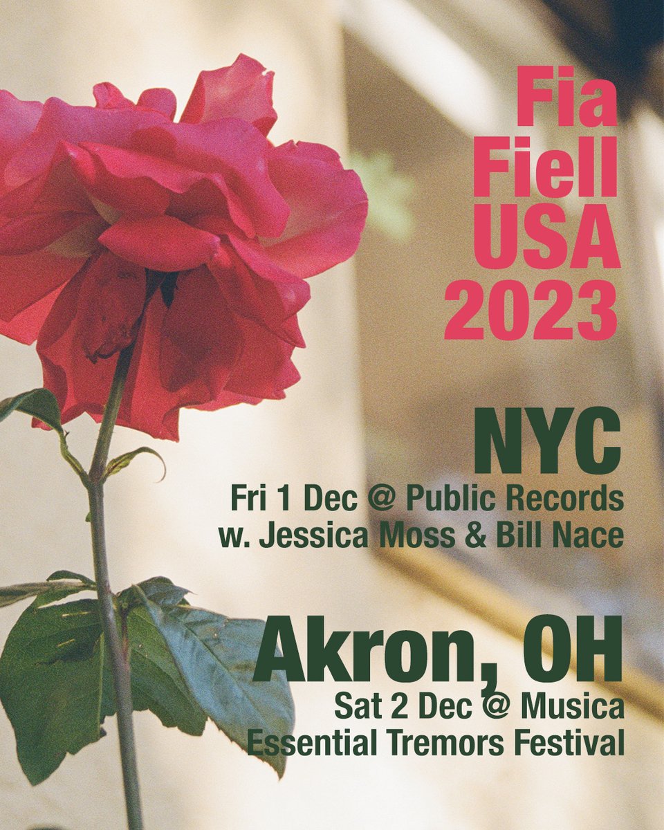 Heading to the US next week!!