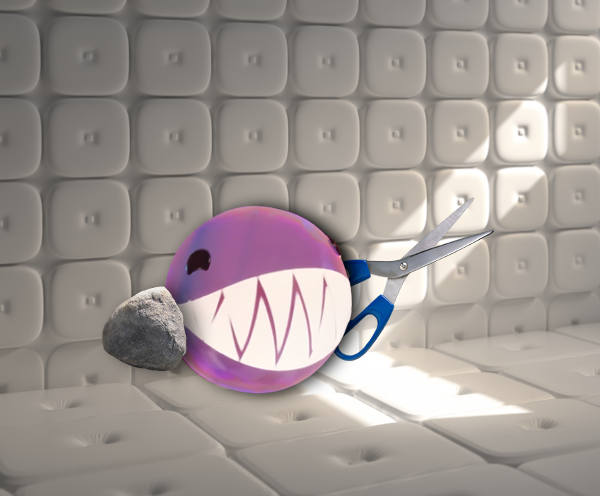HeadBubbleChef's tweet photo. * Bubble turns around for a second, then turns back around.

"I can be rock, and you can be scissors!" https://t.co/NVXD2IYoqR
