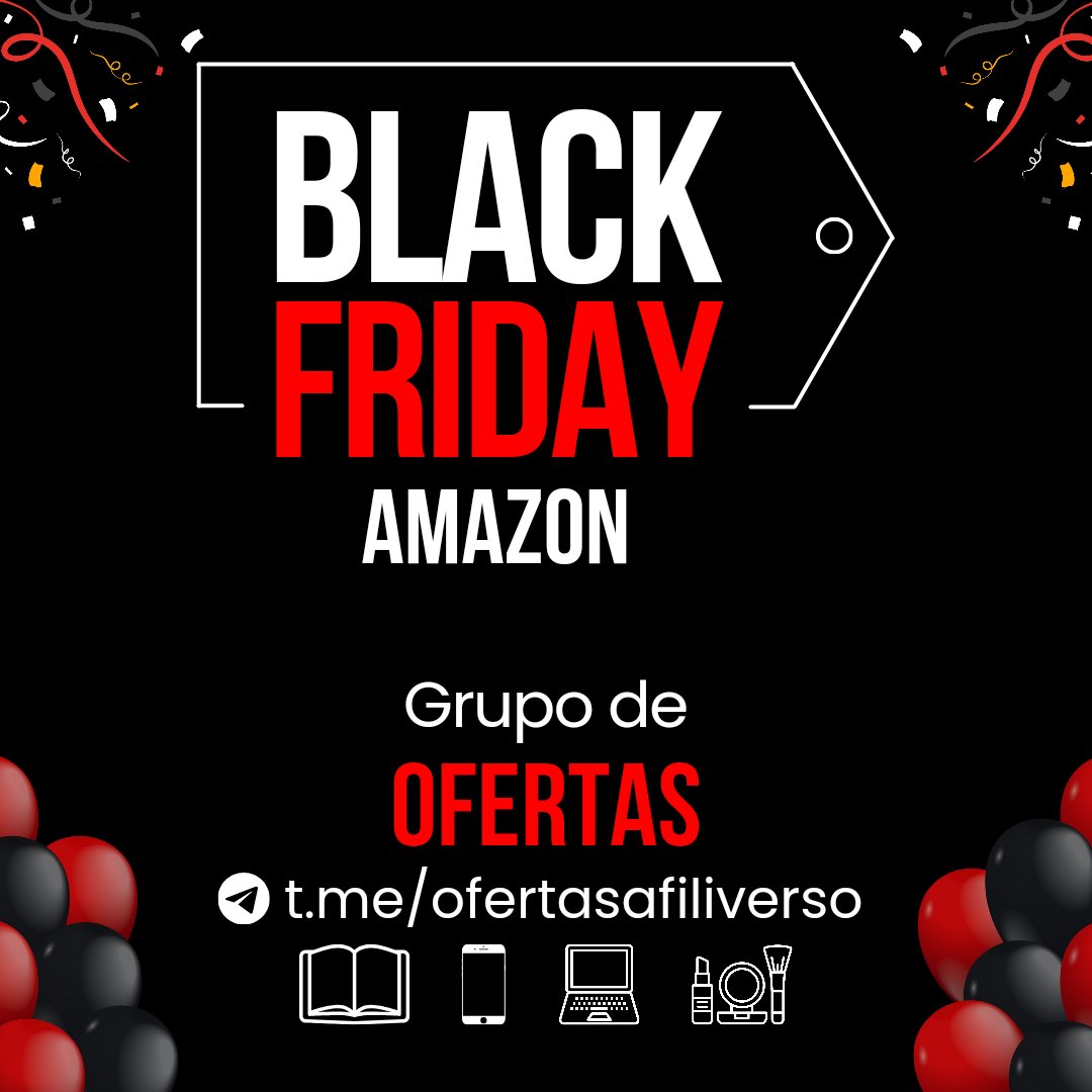 PortalAfiliAP's tweet image. COMEÇOU ⚡ BLACK FRIDAY AMAZON
#BlackFridayAmazon

Até 80% off em Livros e eBooks
amzn.to/3GdXy3o

KINDLE EM OFERTA!
amzn.to/3G94sXQ

3 MESES de KINDLE UNLIMITED por 1,99!
amzn.to/3QfouDA

Até 42% OFF em Dispositivos Amazon
amzn.to/3MXQax4