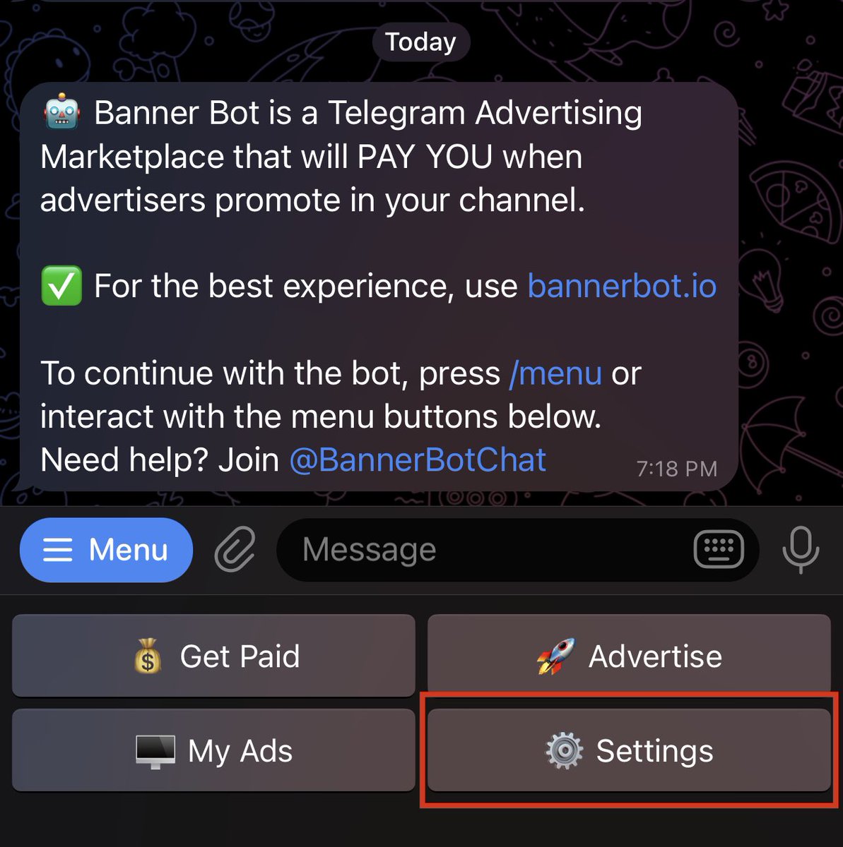 Banner Bot tweet media