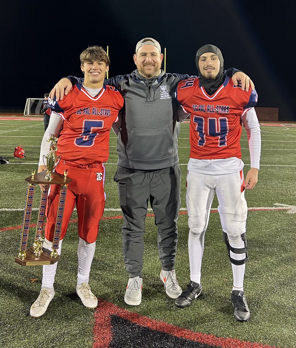 Connetquot Football (@connetquot_fb) on Twitter photo Congratulations to our two All-Stars: Offensive MVP for the South All-Stars <a href="/NickPepitone5/">Nicholas Pepitone</a> who threw a TD pass to his teammate <a href="/gakante/">Mike Galante</a> Both of you made our football program proud! <a href="/CoachFaivre/">Coach Faivre</a> #TBirdNation Congratulations to our two All-Stars: Offensive MVP for the South All-Stars <a href="/NickPepitone5/">Nicholas Pepitone</a> who threw a TD pass to his teammate <a href="/gakante/">Mike Galante</a> Both of you made our football program proud! <a href="/CoachFaivre/">Coach Faivre</a> #TBirdNation