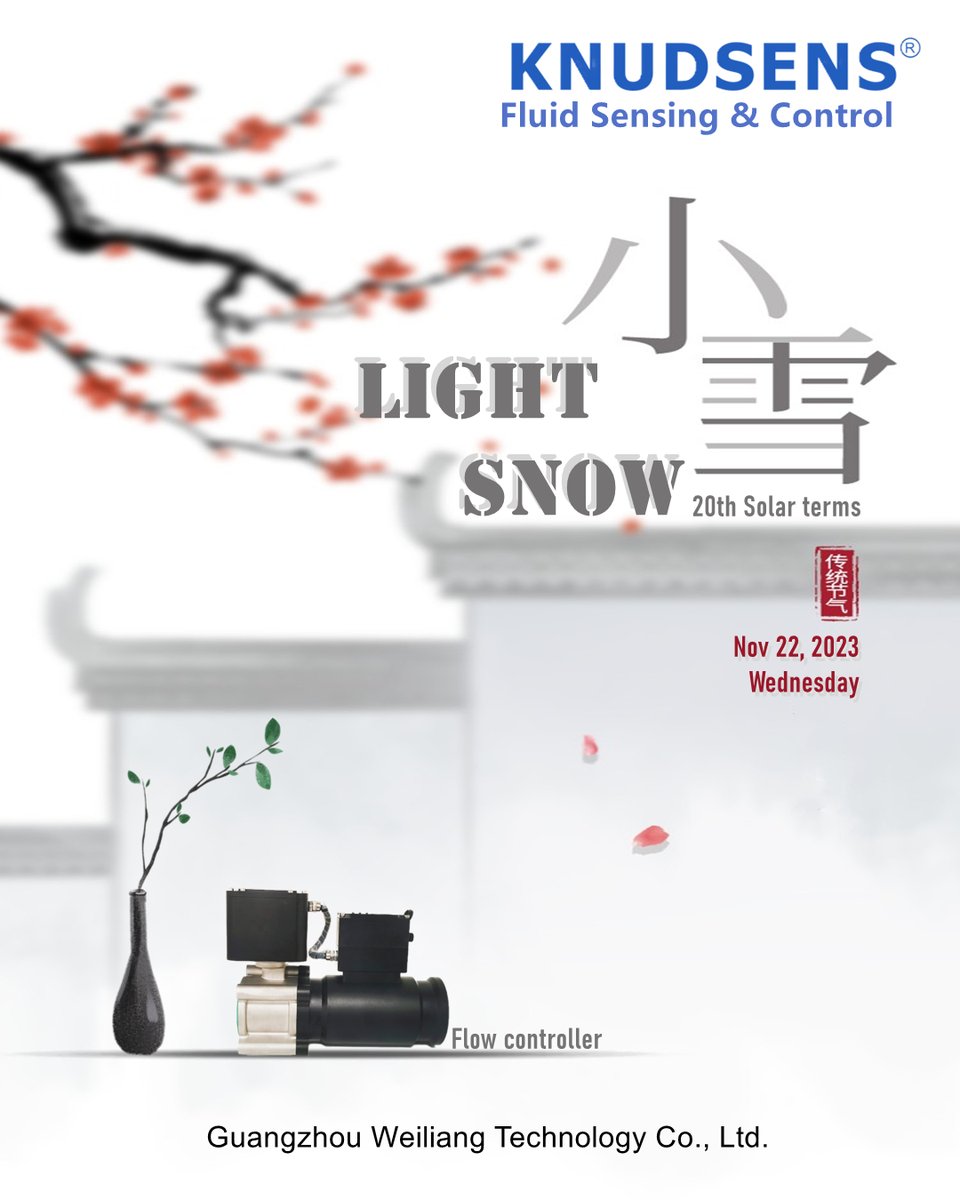 KnudsensM89675's tweet image. Light snow.
Small flow, precise control,
KNUDSENS flow controller, your gas control partner.
#KNUDSENS #flowcontroller #flowmeter #gasflowmeter #gasflowcontroller #airflowcontrol #massflowmeter