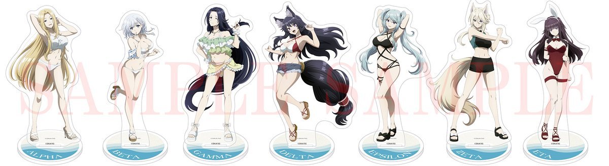 陰の実力者になりたくて　ミツゴシ温泉ランド　アクリルスタンド　まとめ売り I want all the acrylic stands, and all the tapestries (except