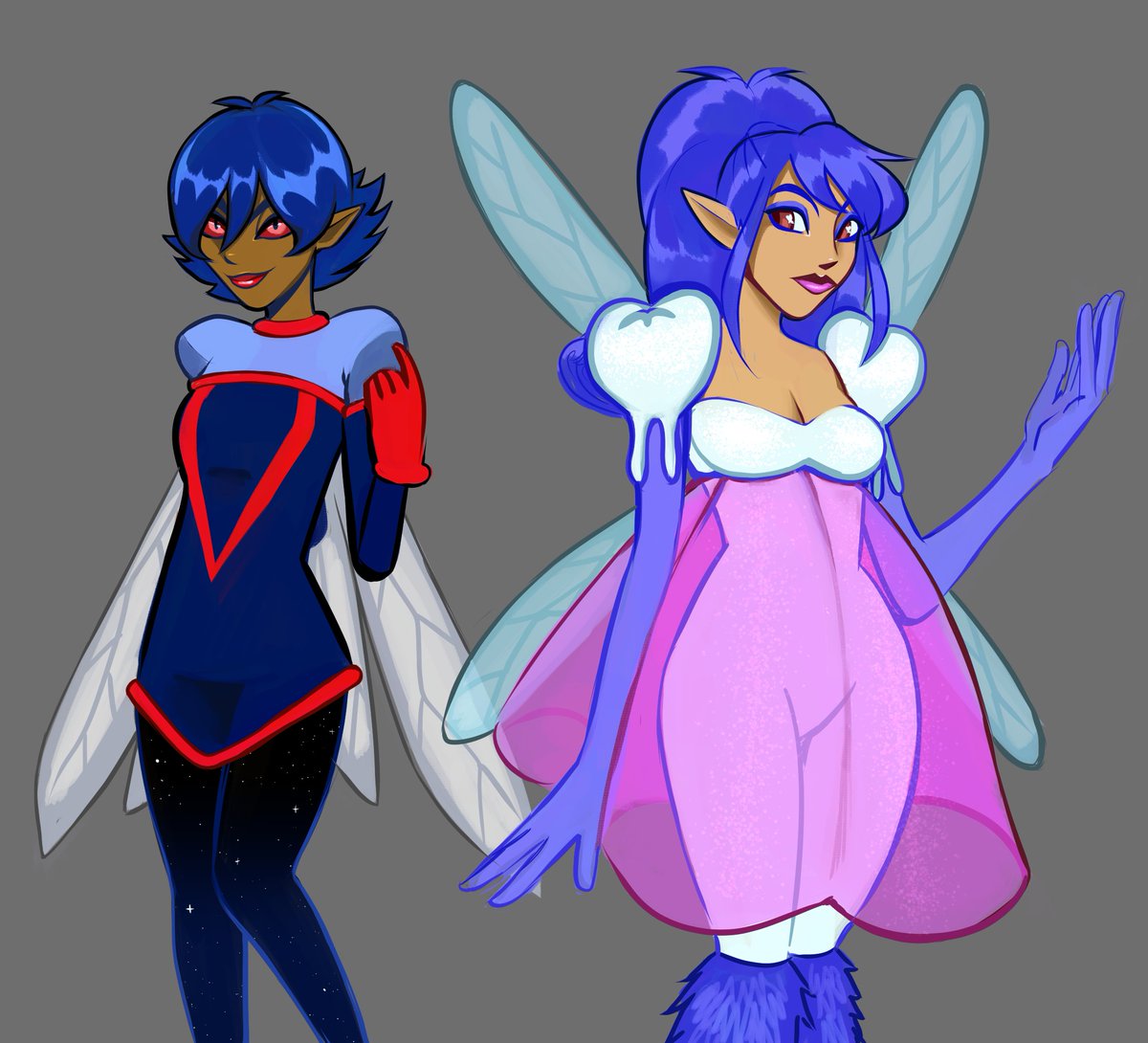 deardeeric's tweet photo. A few of my fav neopets faeries 
☁️ Grey faerie, 🥚 negg faerie, 🚀 space faerie, and 
🦷 tooth faerie
#neopets #neopetsfaeries #faeriesofneopia https://t.co/f8ybBlAOPw