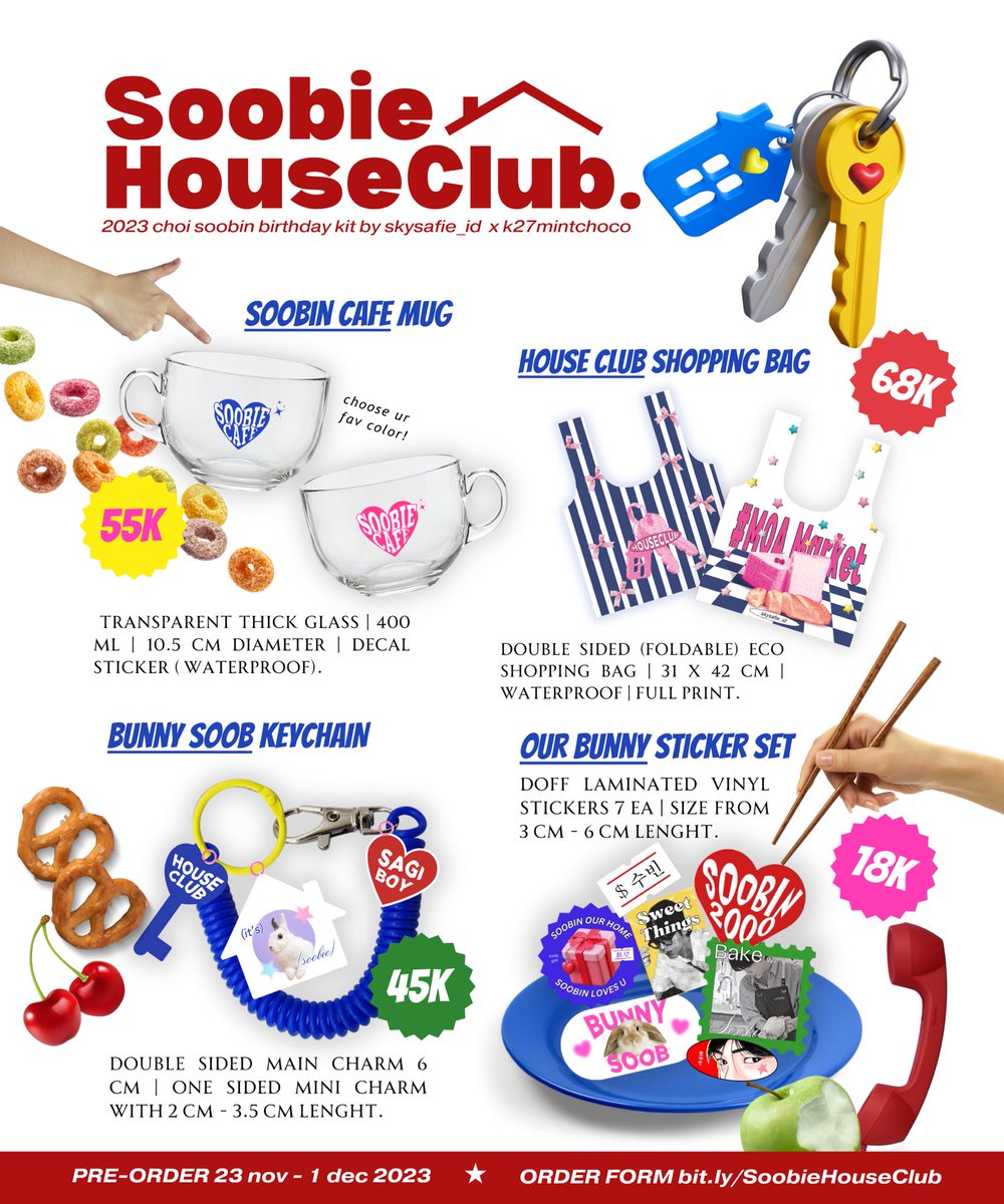 skysafie_id's tweet photo. ☆ OPEN PRE-ORDER ☆
🏠 SOOBIE HOUSE CLUB 🔑

choi soobin 2023 birthday kit ☆
by skysafie_id &amp; k27mintchoco  

order form https://t.co/a2arYArvrP 
(ww go hit us on dm!) 

🗓️ 23 nov - 1 dec 2023
( details on gform &amp; pict )  

[rts are very much appreciated] https://t.co/yE0AFs84Cp