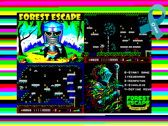 The wait is over! Forest Escape - A Knight's Quest now available for the #ZXSpectrum #RetroGaming #endPKD
iratahack.itch.io/forest-escape-…