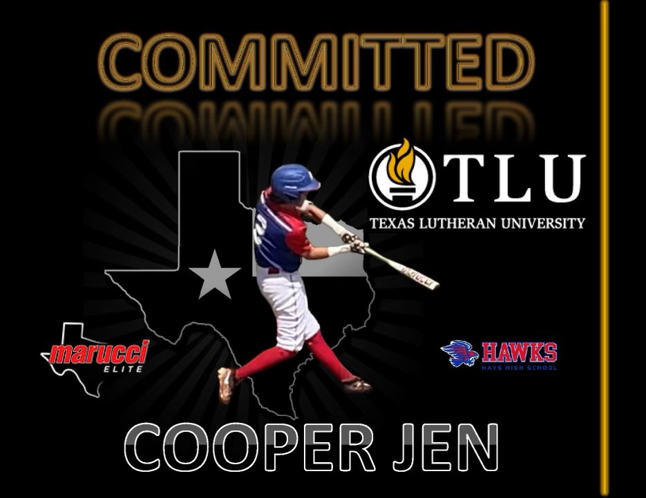 I am very blessed to announce I will be furthering my education and baseball career with the TLU Bulldogs! I thank God, my family, my coaches, and my teammates for helping me along the way. #pupsup <a href="/MarucciEliteCTX/">Marucci Elite Central TX</a> <a href="/Hawk_Hardball/">Hays Hawks Baseball</a> <a href="/TLU_Baseball/">TLU Baseball</a> <a href="/CoachParrish17/">Colt</a> <a href="/gregburn/">Greg Burnett</a> <a href="/Coach_KP/">Kyle Palmer</a>