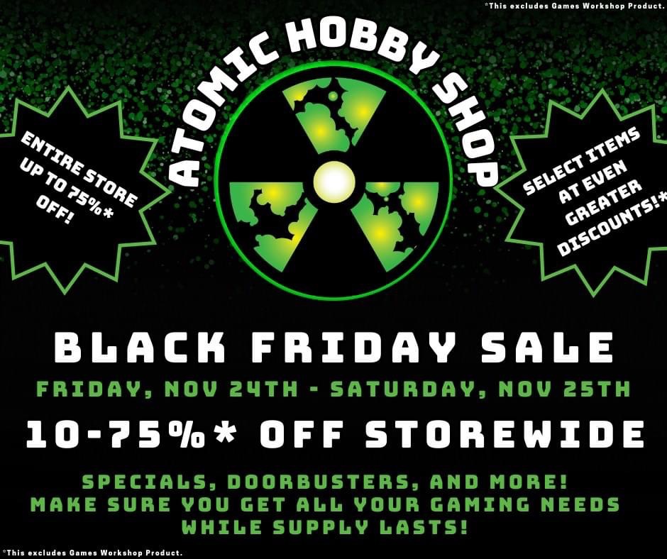 Atomic Hobby & Gaming (@AtomicHobbyShop) / Posts / X