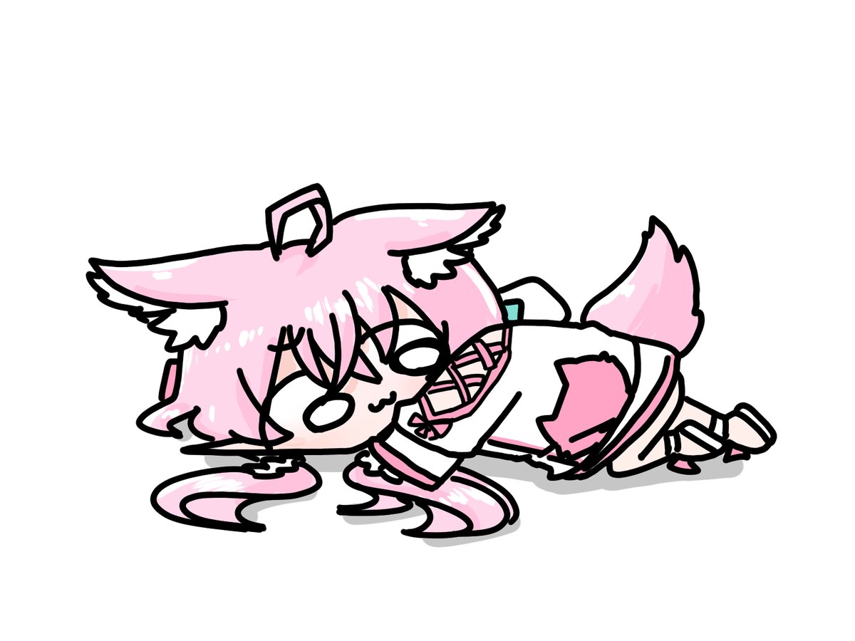 「#こより100年桃鉄 絶不調こよりちゃん」|ギ酸のイラスト