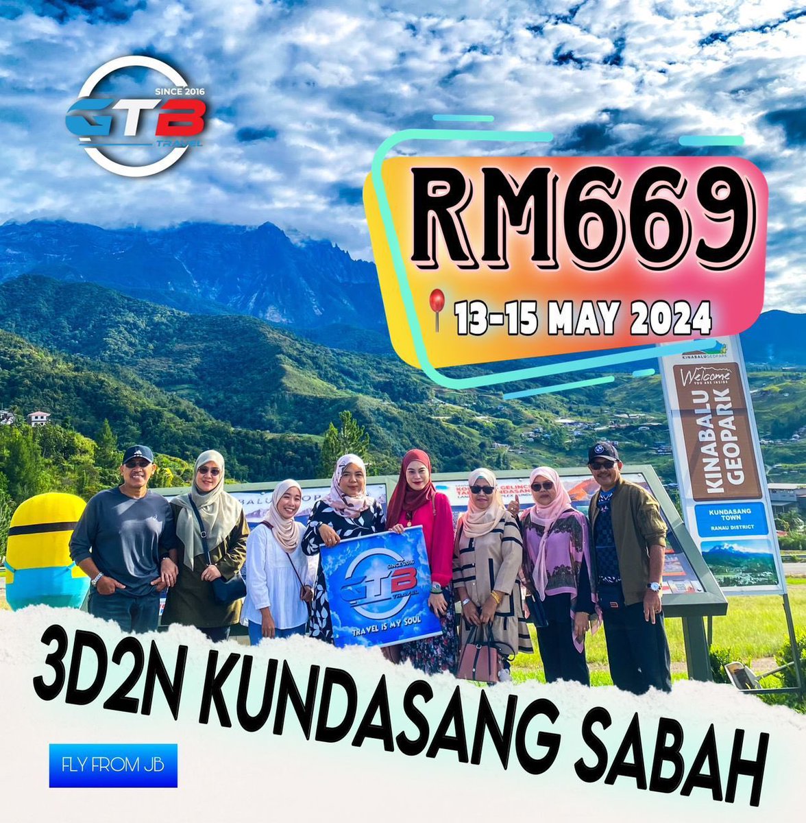 SukoJalan's tweet photo. FLY FROM JB
DEPOSIT RM500

Termasuk flight tiket+penginapan+driver+transport+
tiket lawatan+tour

https://t.co/YZad9Pyn61 utk booking https://t.co/vWAWsjqTnK