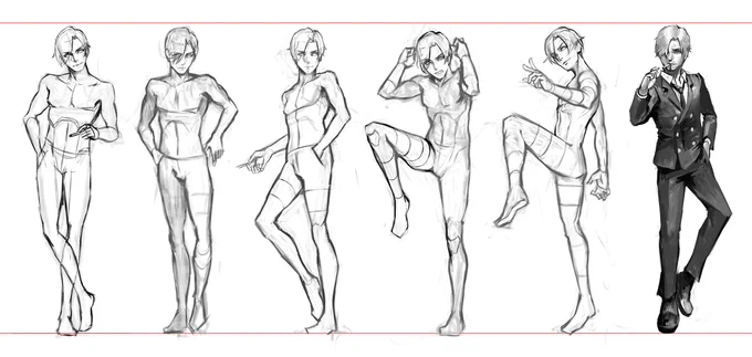 Sanji sketches
#ONEPIECE 