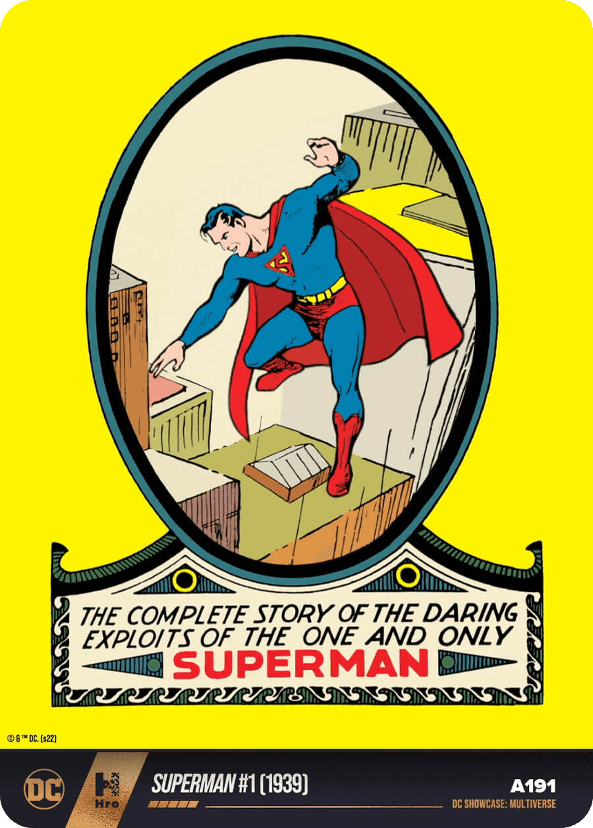 HroFeed's tweet photo. DC Showcase: Multiverse Legendary Superman #1 (1939) (mint #A191) just sold on #Hro
Sold Price: $85.00 USD (-68%) ⬇️
Total Minted: 300
ℹ️ More information: https://t.co/z6L2A3sLcJ https://t.co/Y1ItMngFF0
