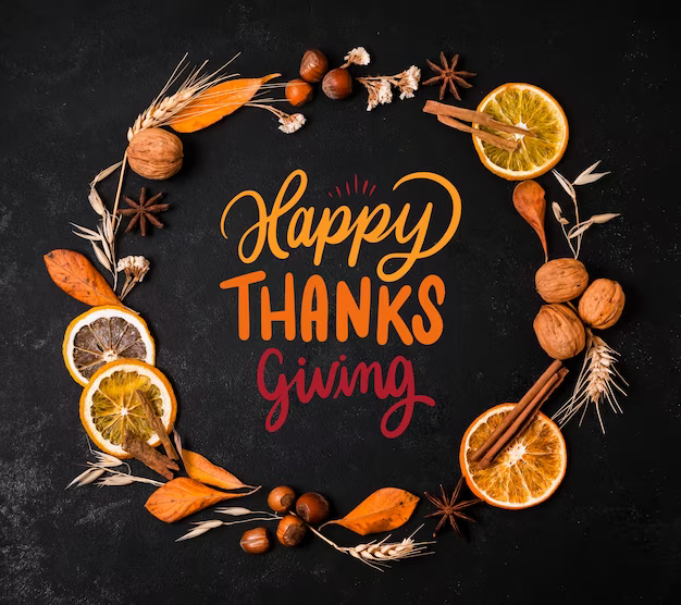 We wish you all a Happy, Healthy, and Bountiful Thanksgiving! We are grateful for each one of you!