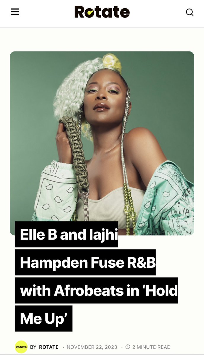 ellebsings's tweet photo. Thank you for sharing “Hold Me Up” with your readers, @RotateMag ✨

https://t.co/p9jqLPfxAV https://t.co/CzyY6uRiZd