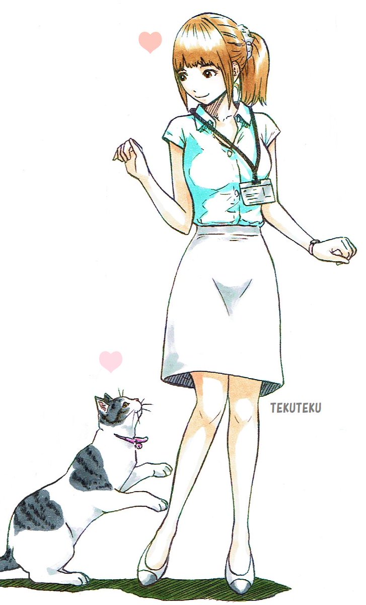 「#勤労感謝の日 ニャー」|TEKUTEKUのイラスト
