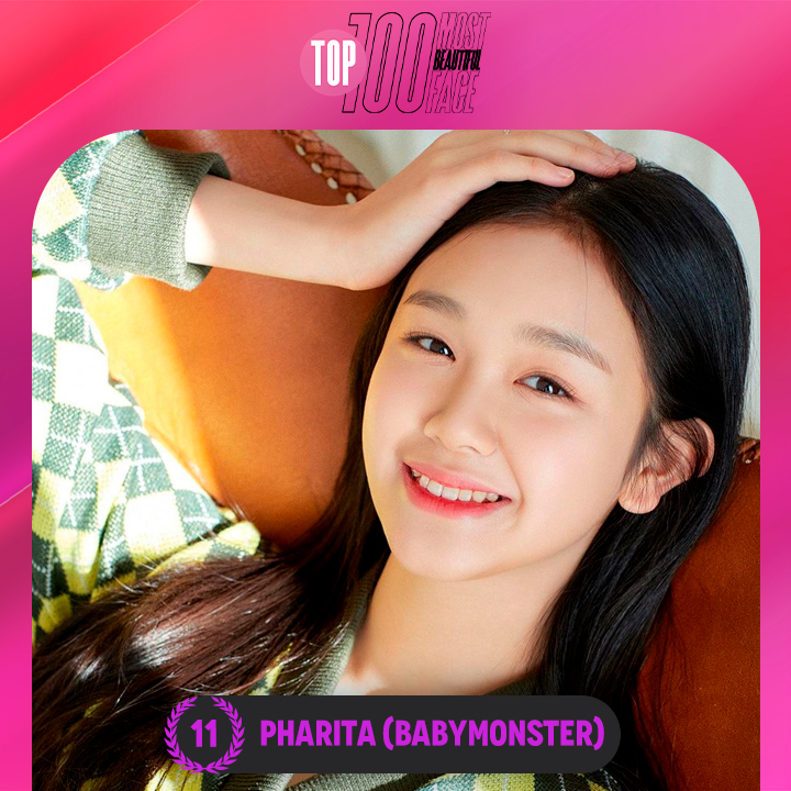 TOP100KPOP's tweet photo. TOP 100 – Most Beautiful Faces Of K-POP in 2023

#11 PHARITA (#BABYMONSTER)

Congratulations! 🎉 https://t.co/qXBo1KFmIM