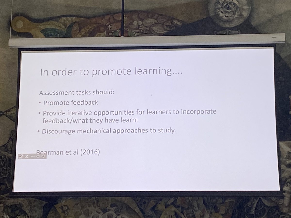 Sammy_Howe's tweet image. Uni assessment in a time of generative AI @margaret_bea “AI has already made huge inroads into society. How we choose to address its presence in assessment design requires thinking broadly, not narrowly. Assessment is not just about testing, always an intervention into learning”