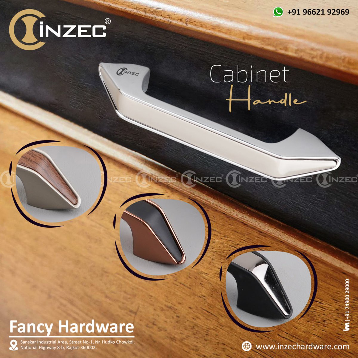 ibais_hardware's tweet photo. FANCY HARDWARE (RAJKOT)
For enquiry via WhatsApp click:
https://t.co/sfw983vYqQ
Mr. Hirenbhai Patel - +91 96621 92969
#cabinethandle #cabinethardware #maindoorhandle #doorcabinethandle #handlehardware #doorhandle #dooraccessories #drawerhandle
.
@IBAISMEDIA https://t.co/VnJUyEak7q