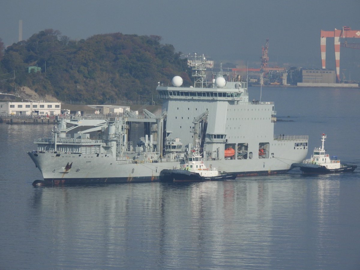 Royal Canadian Navy supply ship MV Asterix coming into Yokosuka, Japan - November 23, 2023 #mvasterix #hmcs

SRC: TW-@MICHIYAM