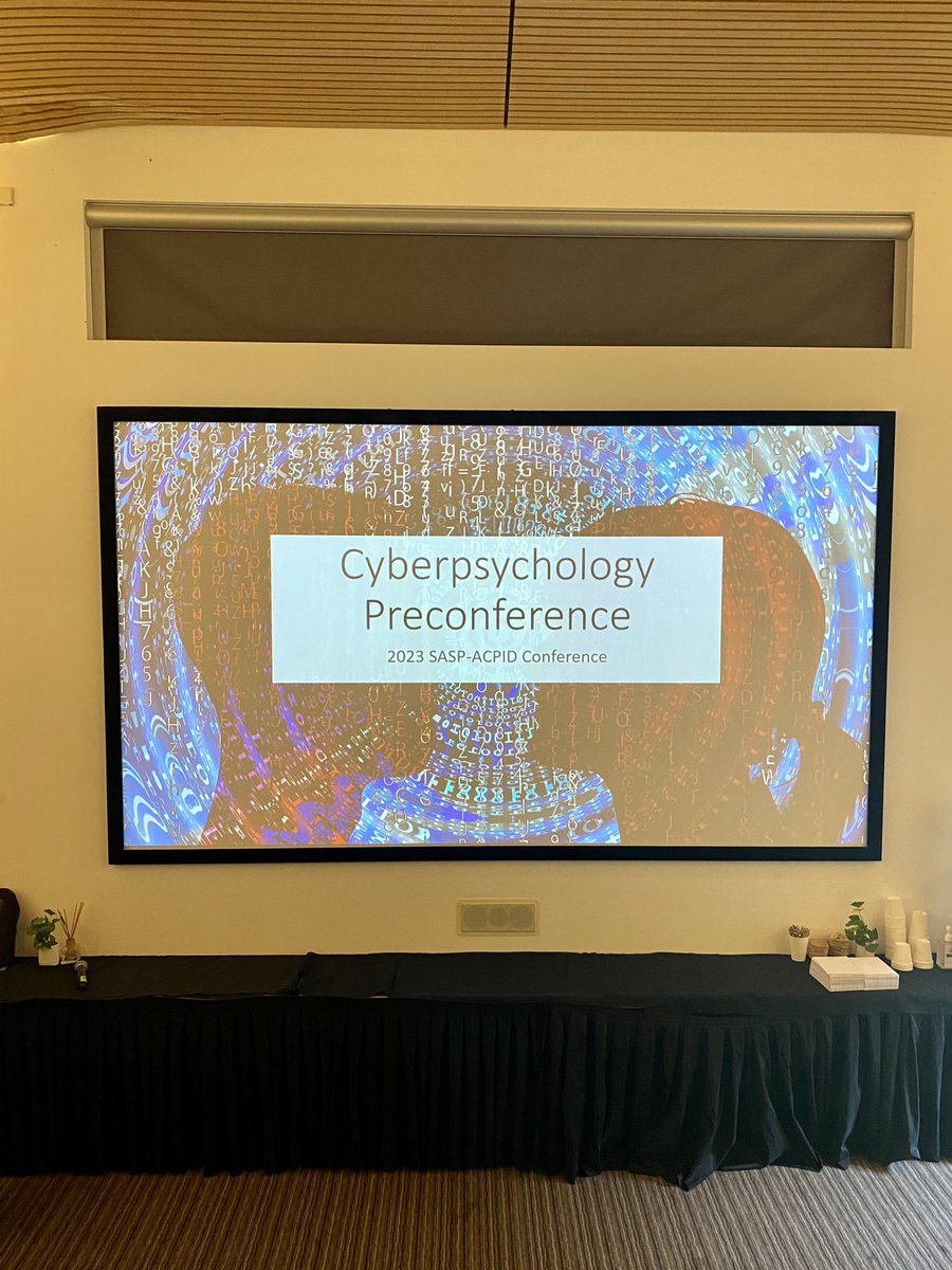 Dr Riley Scott (@rileya_scott) on Twitter photo Had a great time at the #SASP #ACPID2023 cyberpsychology preconference this morning! Excellent presentations and great discussions. Thanks <a href="/tobinsteph/">Stephanie Tobin</a> for organising!
I presented some new work on social media literacy and associations with mental health and well-being. Had a great time at the #SASP #ACPID2023 cyberpsychology preconference this morning! Excellent presentations and great discussions. Thanks <a href="/tobinsteph/">Stephanie Tobin</a> for organising!
I presented some new work on social media literacy and associations with mental health and well-being.