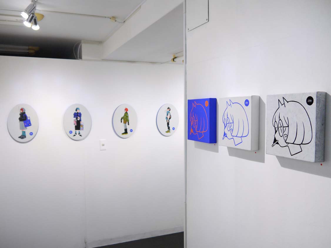 the_____gallery's tweet photo. 本日最終日です。

meru 3rd Solo Exhibition
“AKUMASTER”
@meru_illust

2023年11月18日（土）～23日（木・祝）

営業時間　12：00－19：00
※最終日18時まで https://t.co/Pj44FUanPy