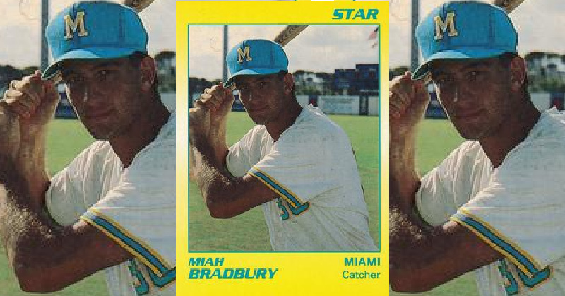 Miah Bradbury waited to sign, then got drafted - by the Miami Miracle - Active 1990 to 1993 greatest21days.com/2023/11/miah-b…