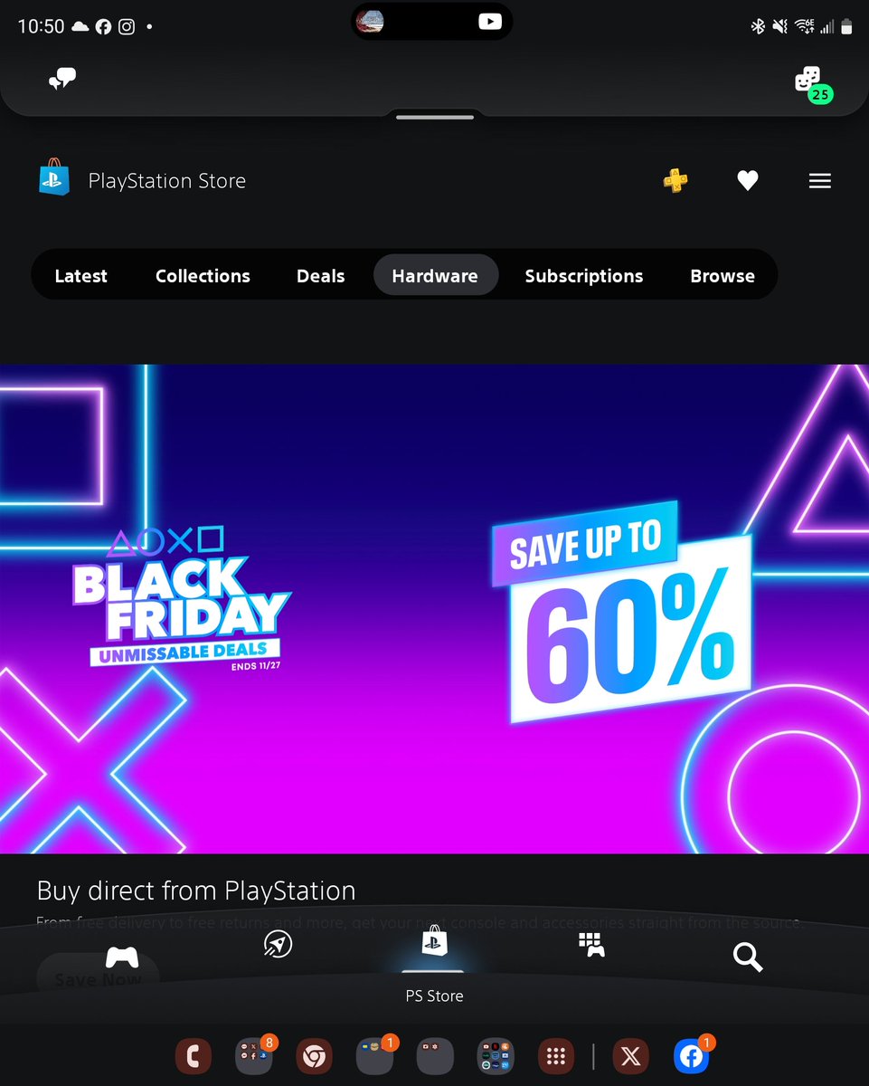 SteddiFL0's tweet image. Now you can buy #Playstation #hardware from the #PlaystationApp so does that mean we finally get #points from buying hardware from #DirectPlaystation being apart of #PlaystationStars