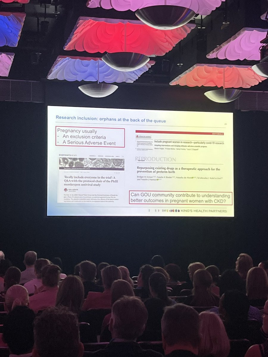 Alison__Abboud's tweet photo. Clear message by @LucyChappell2 at #GOU23. The importance of including pregnant women in clinical trials to better inform care. Pregnancy should NOT be an automatic exclusion criteria or a serious adverse event.

@MercyPerinatal https://t.co/QbCOzRzGgE