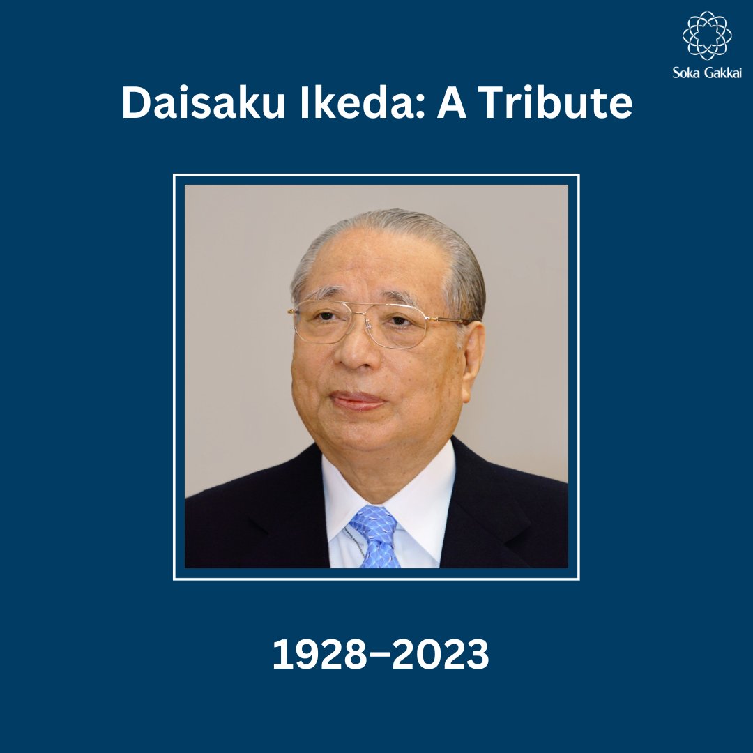 Daisaku Ikeda (Official) tweet media