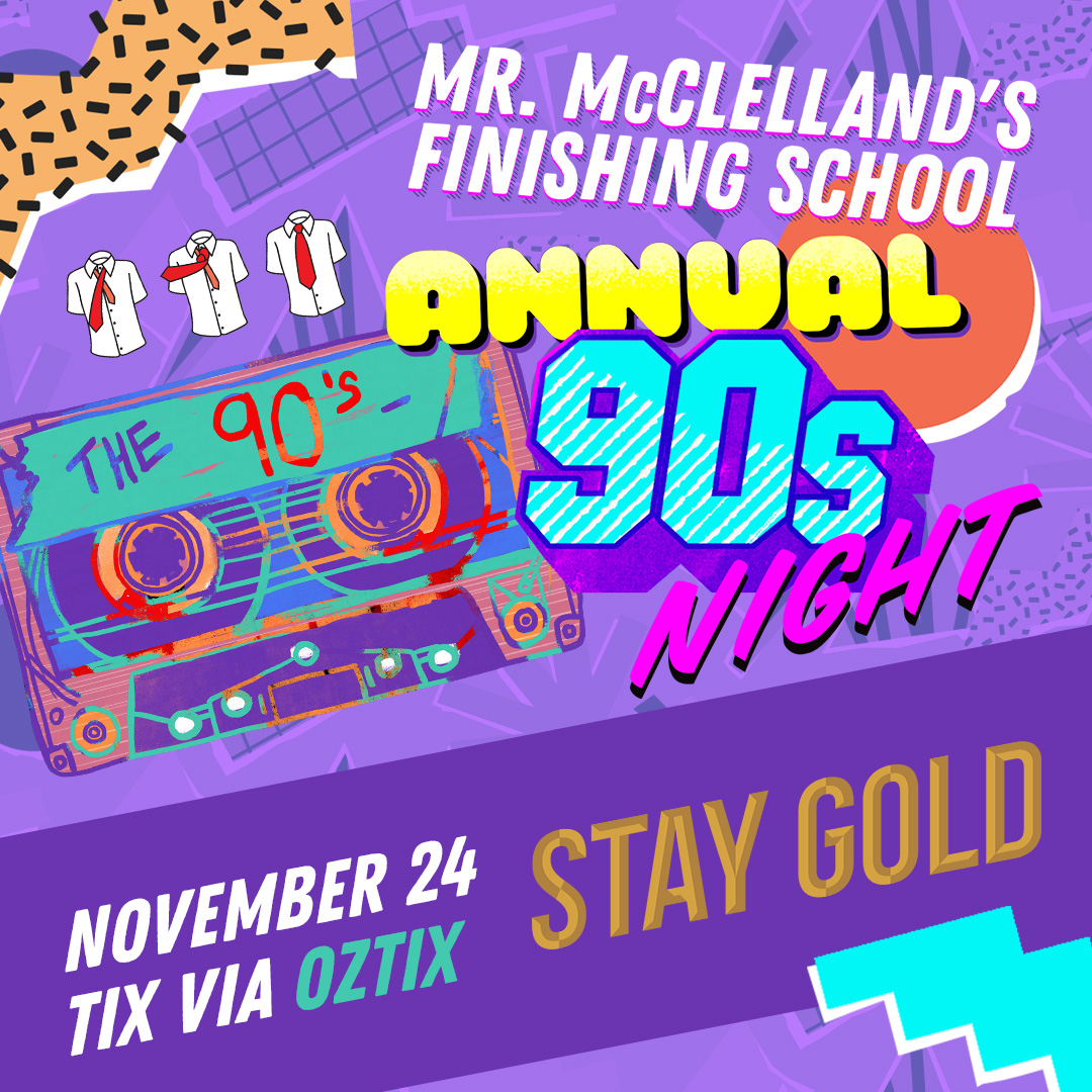 FRIDAY NIGHT!
TIX: tickets.oztix.com.au/outlet/event/d….