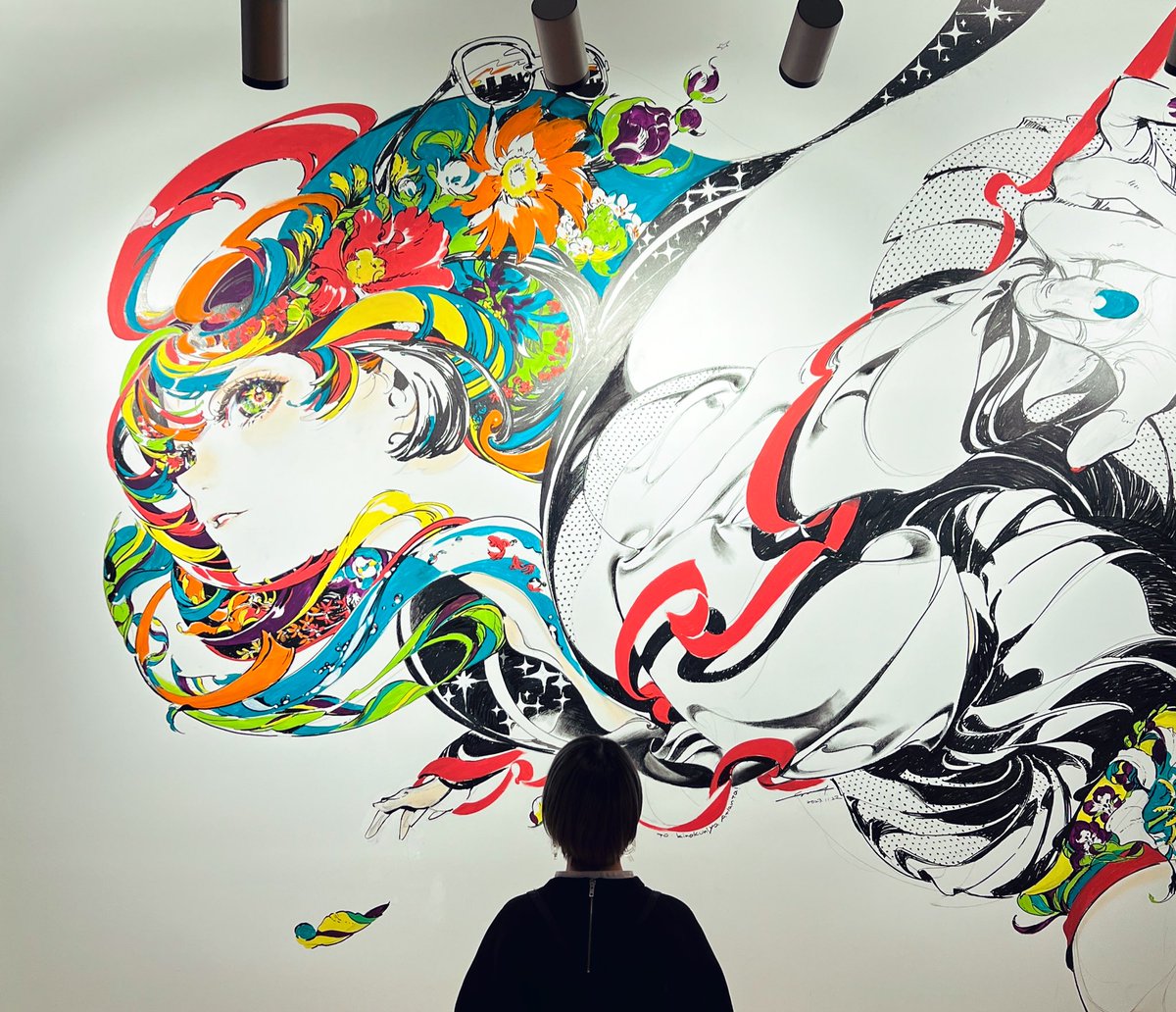 I successfully finished the live drawing. Thank you for coming to the autograph session in Atlanta! Have a nice Thanksgiving!