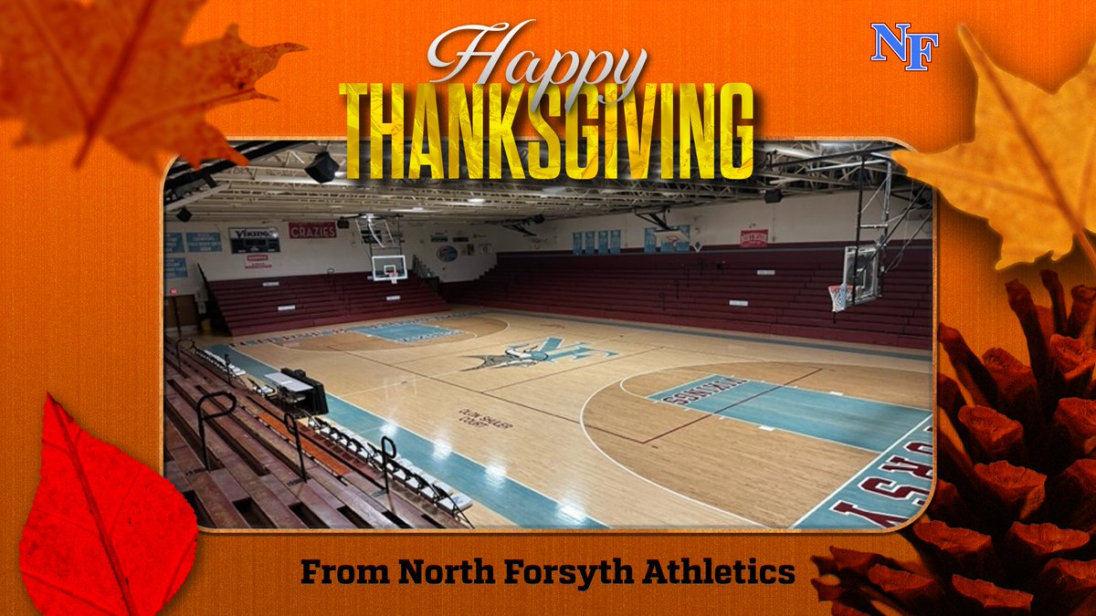 Happy Thanksgiving to Everyone from North Forsyth Athletics!!!!!!