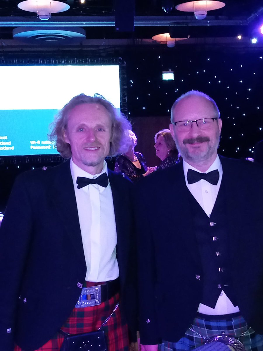 What a wonderful event #NatureOfScotland @NatureofScot showcasing such impressive people and projects. It was an honour to be shortlisted with Roy Dennis.