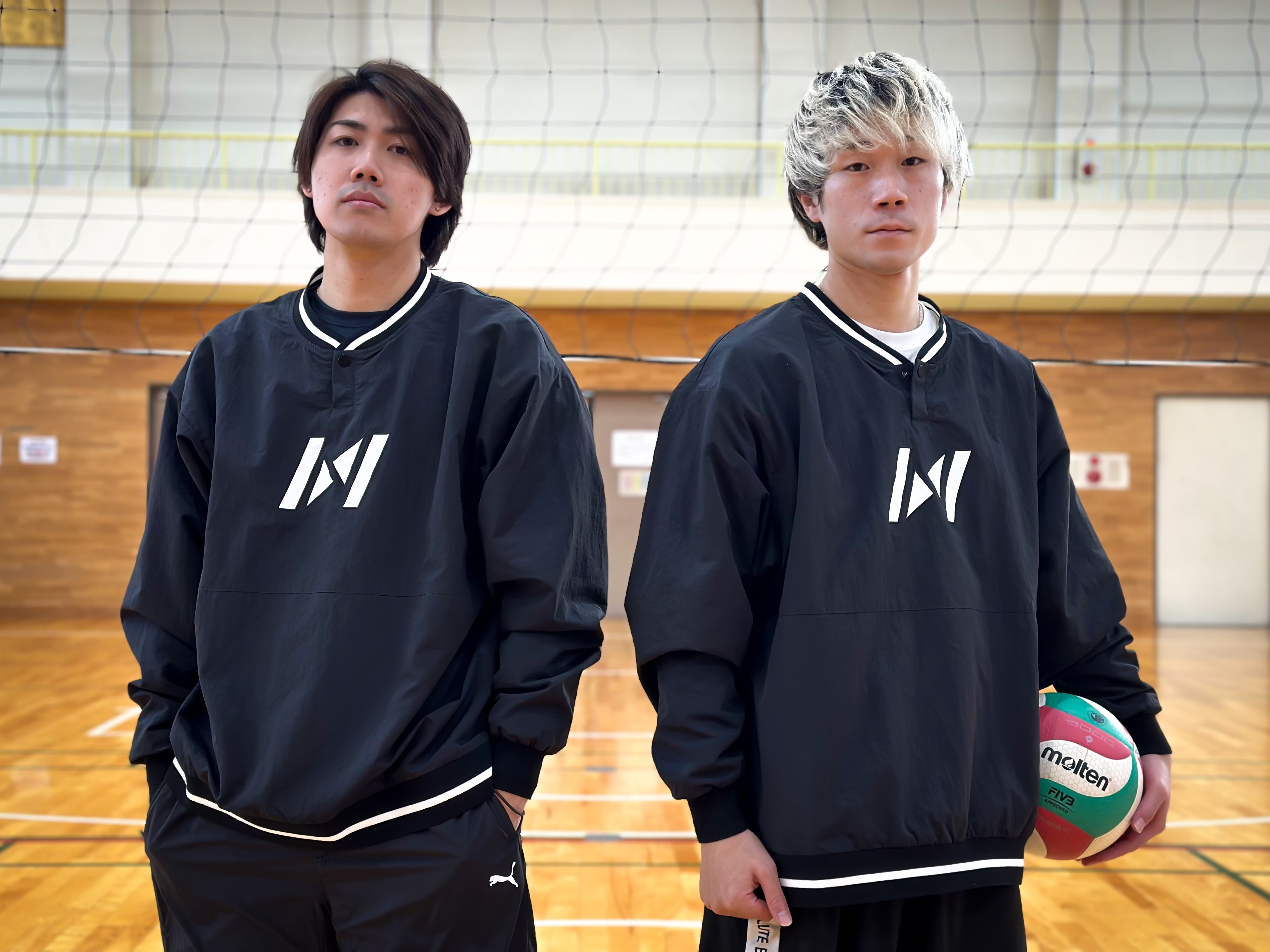 中央大学　バレーボールピステ 中央大学バレーボール部練習着ピステ