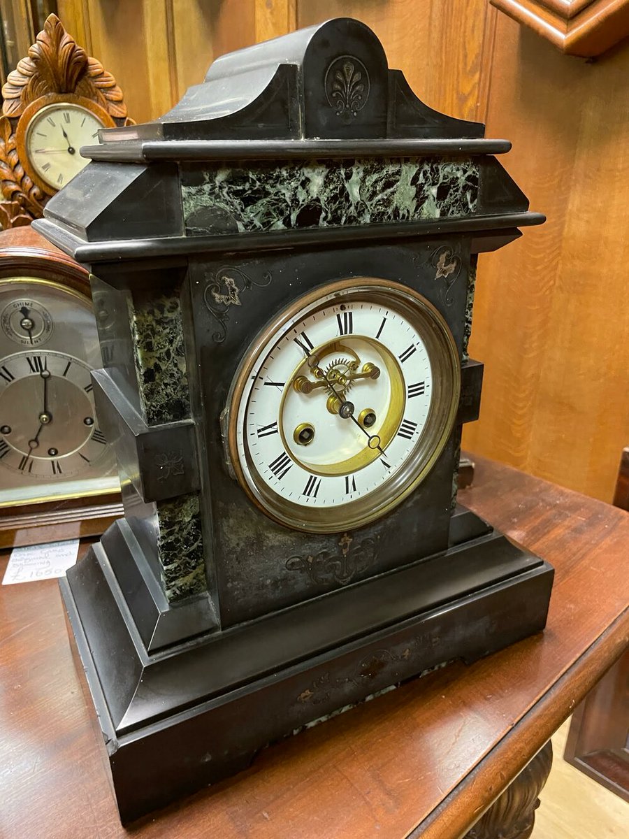 antiques_atlas's tweet photo. For sale on Antiques Atlas is this #Antique French 8 Day mantle clock c1875. https://t.co/RVyX9N9fve A Fine Christmas 🎄🎁Gift
for sale from The Chimes
#antiqueclock #frenchclock #french8dayclock
#antiquemantleclock #slateclock #brocotclock https://t.co/hTz0DZxBDJ