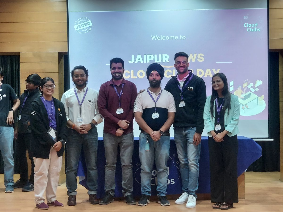 ayushigeorge31's tweet image. About Jaipur AWS Cloud Club Day  2023

#jprawsccd #awscc