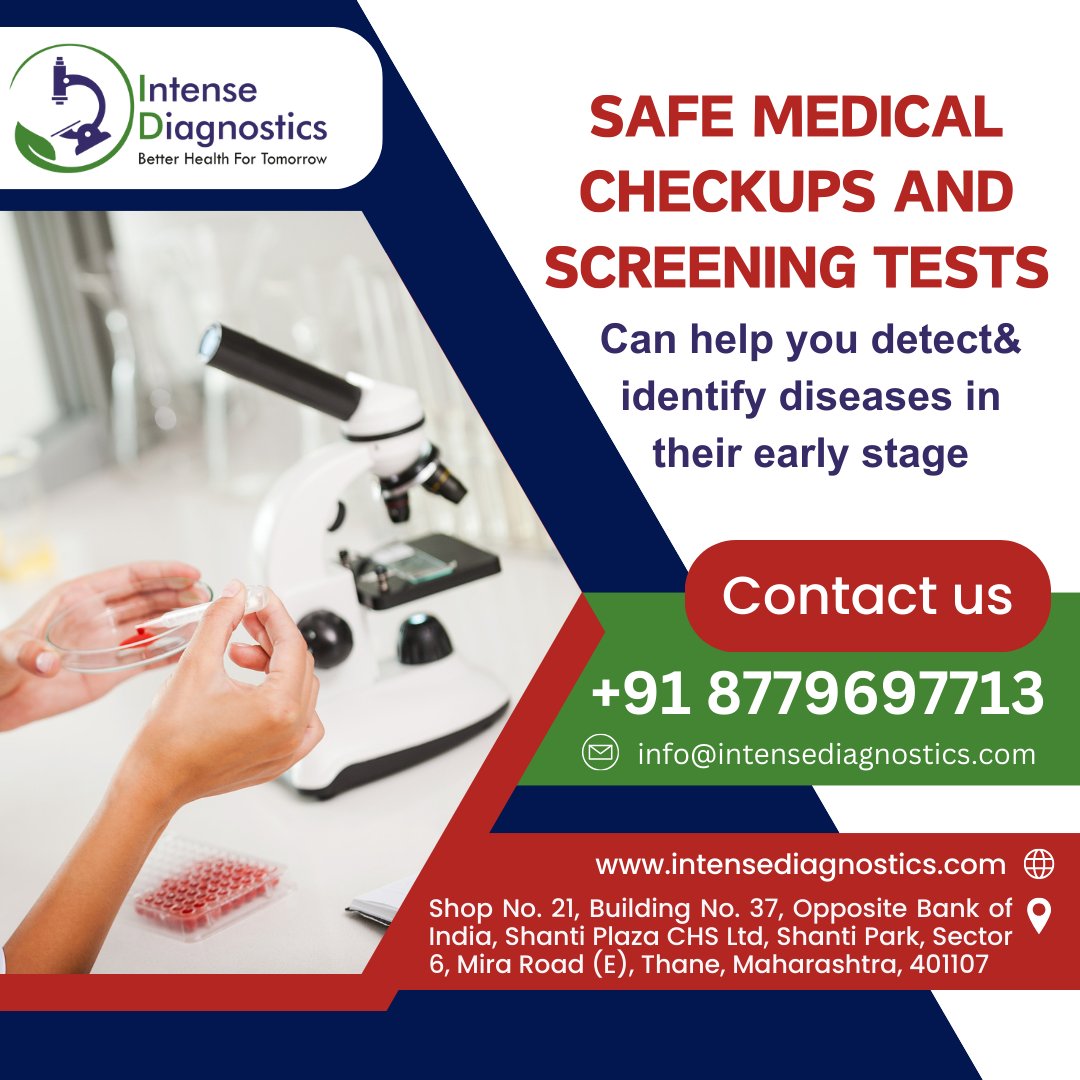 Intensediagn's tweet photo. Safe Medical Checkups and Screening Tests

Safe medical checkups, screening tests, and intense diagnostics. 

8779697713
info@intensediagnostics.com
https://t.co/WndS2YsTt4

#diagnostic #medical #healthcare #intense #health #doctor #pathology #diagnosticcenternearme #radiology https://t.co/n1IokSAql3