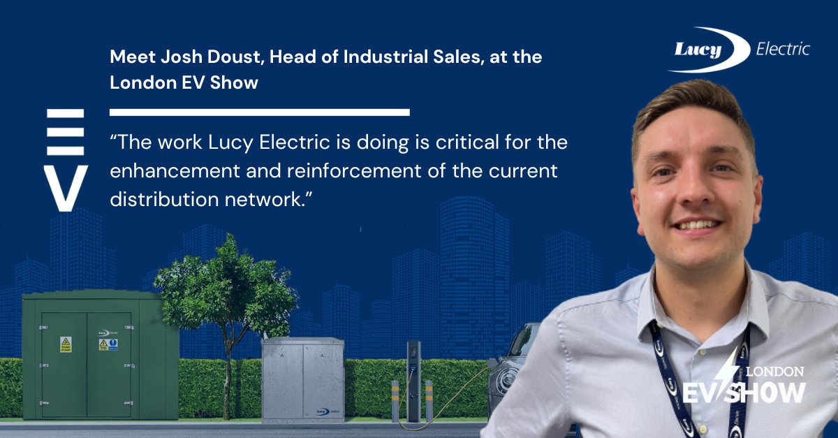 ⚡ Ready to Electrify Your World? Join Us at the London EV Show 2023! 🔌

Meet Josh Doust, Head of Industrial Sales at Lucy Electric. Josh has over 14 years experience in the electrical engineering and power distribution industry.

Need eMobility infrastructure?👉 #MakeItLucy
