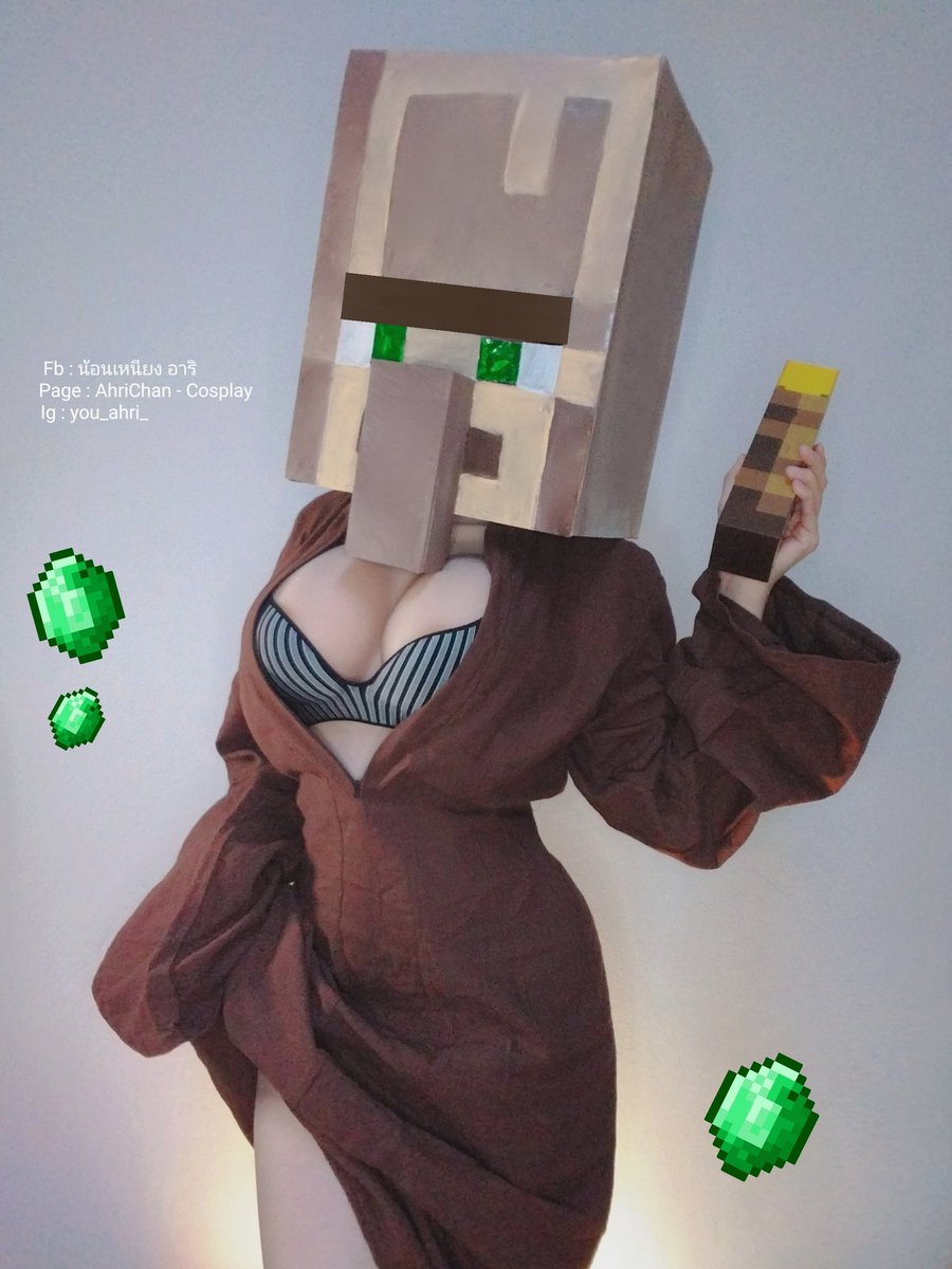 ahri_so's tweet photo. °•[ Npc  / Minecraft   ]•°

🤎🥖

Facebook page : AhriChan - Cosplay 
character: NPC Minecraft 
From : Minecraft 
Ig : you_ahri_
X : So.ahri

#Minecraft #MinecraftCosplay #NpcMinecraft #npc #npcminecraft https://t.co/udHecWMPK7