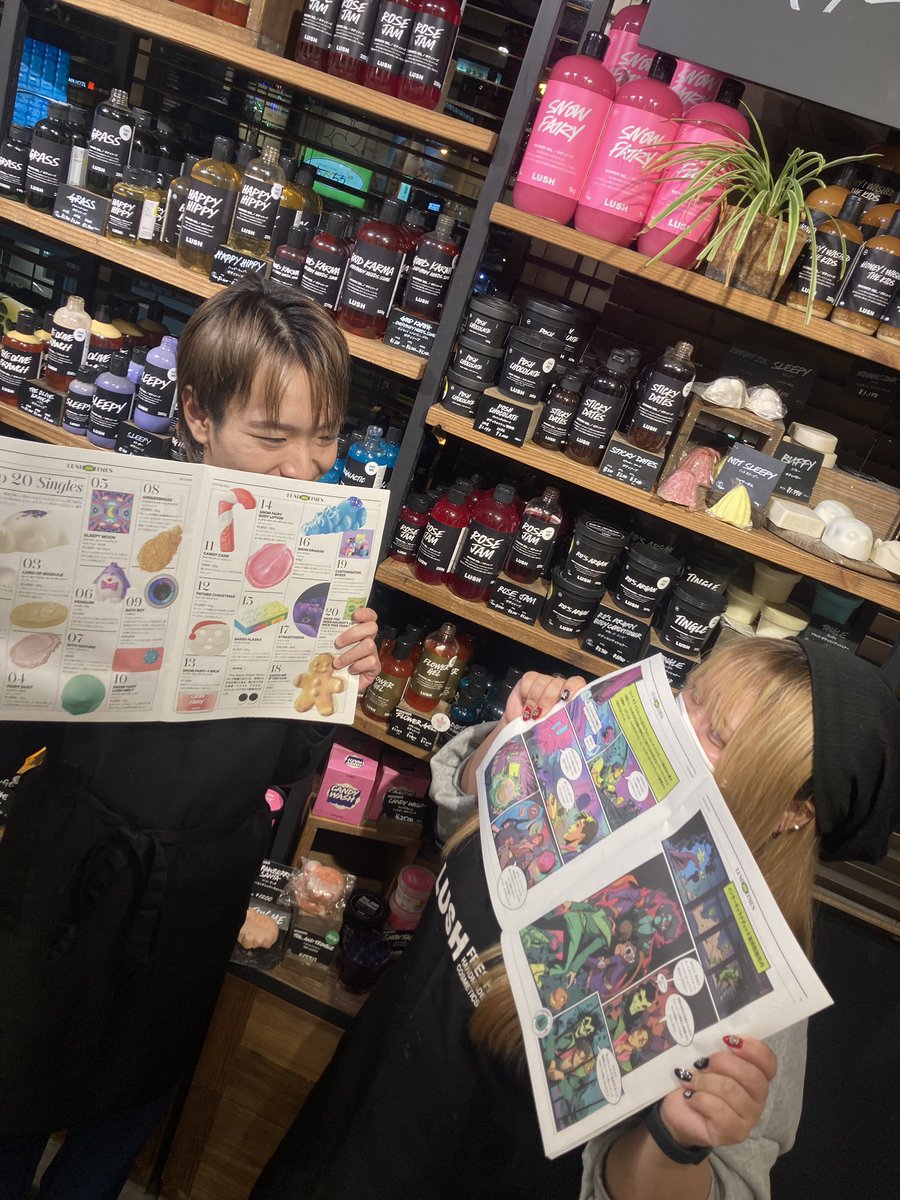 lushjp_tenoosak's tweet photo. なななんと!!!🫶🏻
LUSH TIMESがお店に到着しました!🚗³₃
今回も内容が素敵すぎてもうスタッフ全員喜びながら見てました👀🤍
しかも 明日から天王寺ミオ店は、
ポイント5️⃣倍Dayです!!!🖐
元気なスタッフが店頭にてお待ちしております!
#ラッシュ天王寺ミオ
#LUSHTIMES https://t.co/qjwjxpVym7