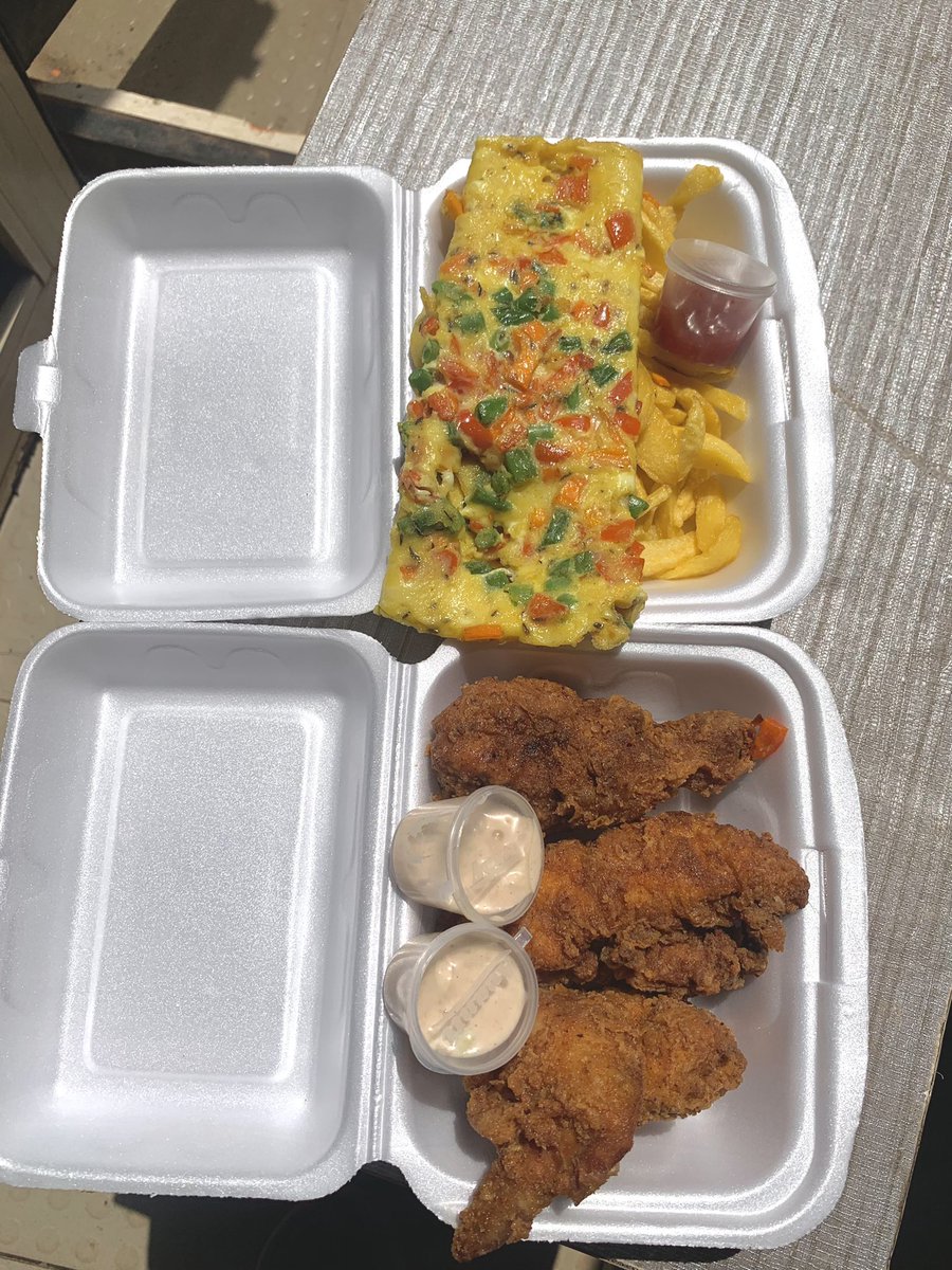 Aj_grills's tweet image. How do you like your fries?
Clean, with an omelette or dirty?