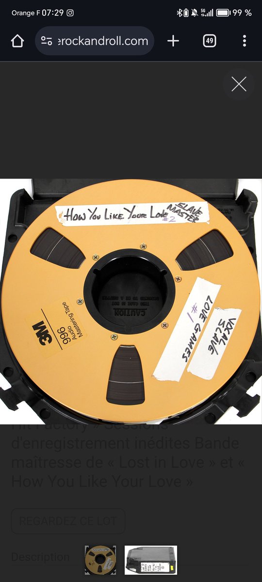 JacksonUNR's tweet image. New Jelly
I Like You 
Rescuse Me
What Do You Want
Diana Ross 
Like You 
Tears Of Stone
Haven&apos;t Got A Lot
Lost In Love 
Starlight (Reworked) 
Circles 
Doing What My Heart 
DNA
Do What You Heart 

All in Auction in Gotta Rock N Roll website

#MichaelJacksonUnreleased