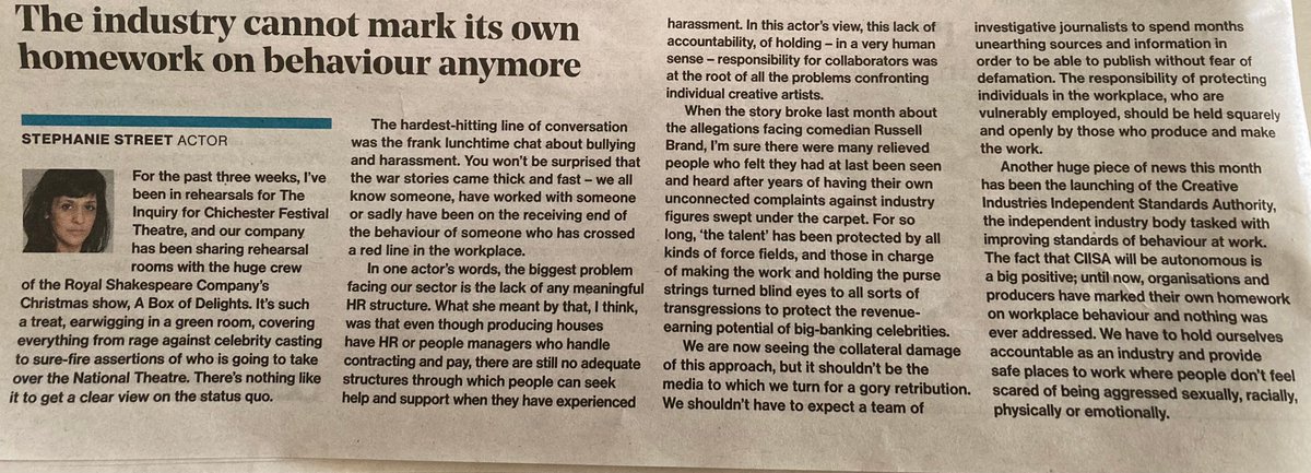 We must always hold ourselves to a higher standard...