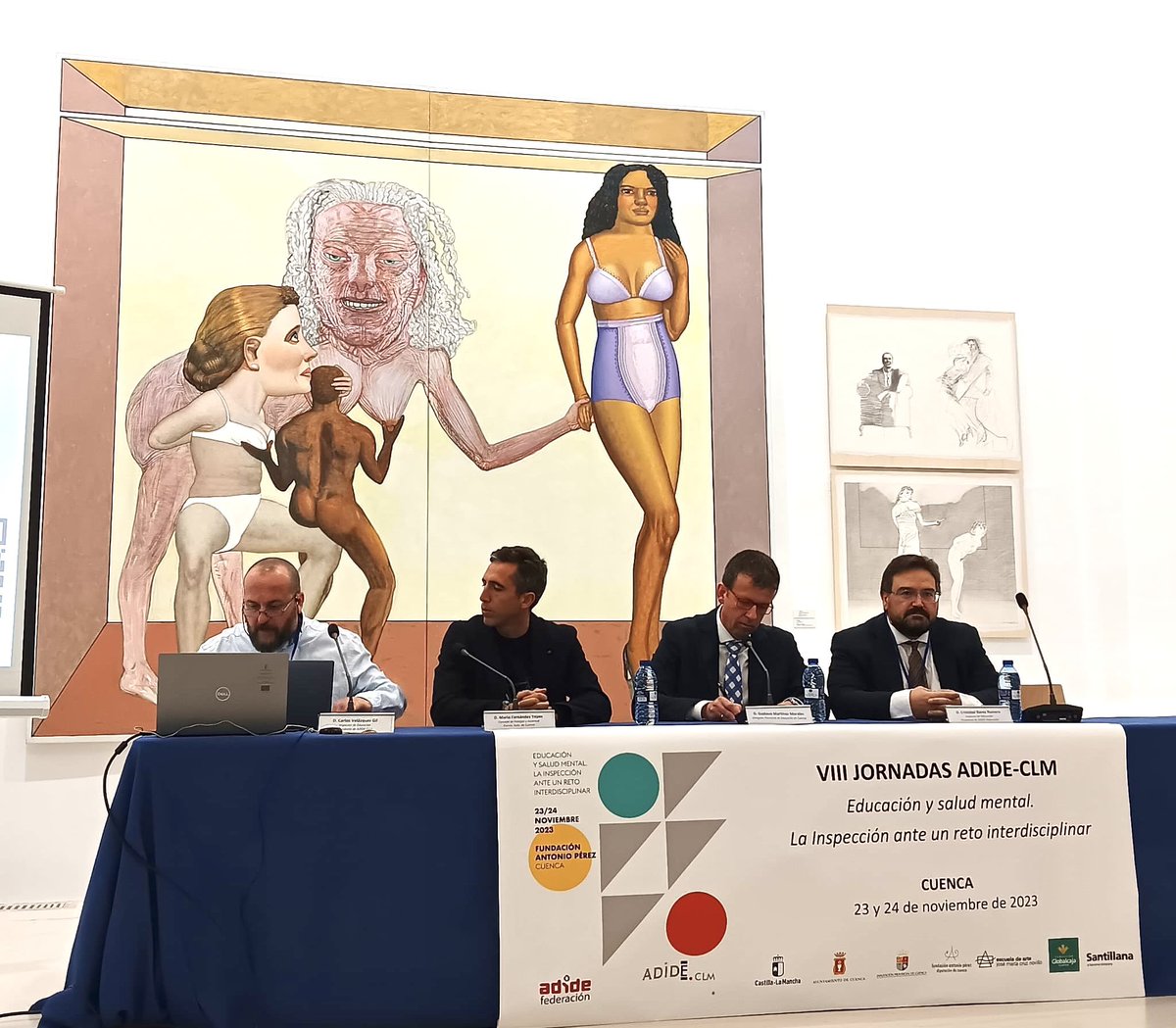 Se inauguran las VIII Jornadas de Adide Castilla-La Mancha. 

Dos días en los que se abordará la salud mental en los centros educativos desde una perspectiva interdisciplinar.