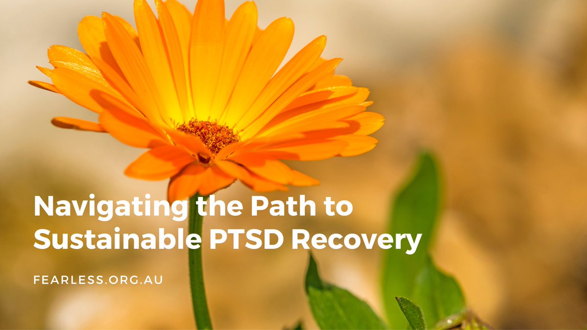 Discover essential strategies for sustainable PTSD recovery. Learn how to nurture your well-being, cope with triggers, and find support.

fearless.org.au/2023/11/19/sus…