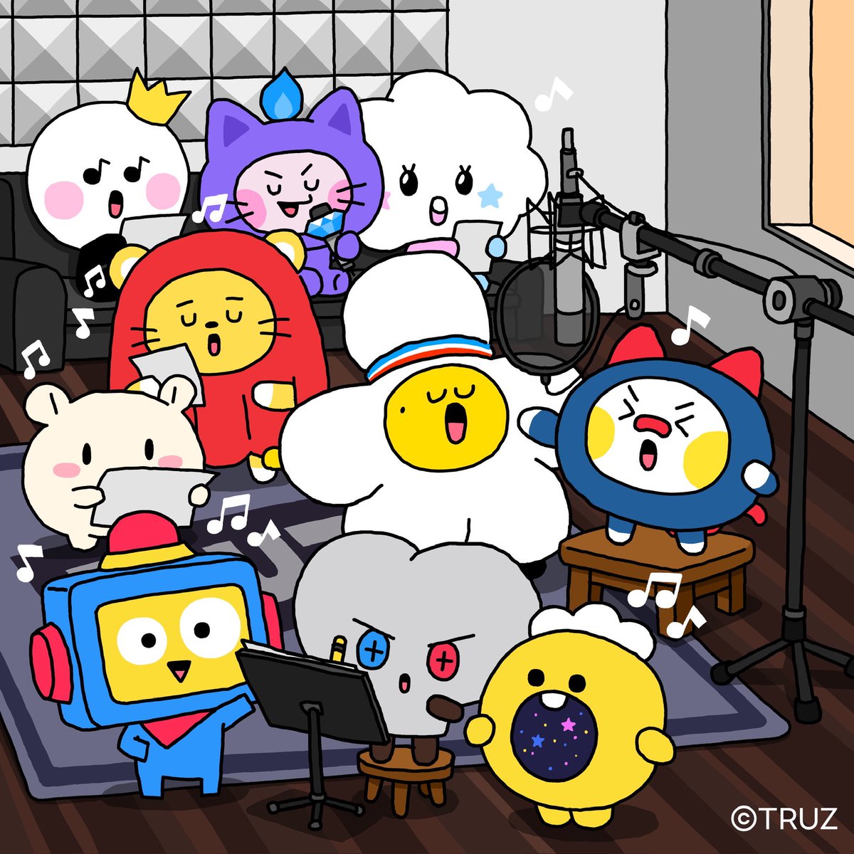 TRUZ practicing live every day🎤 Can't wait to show off best