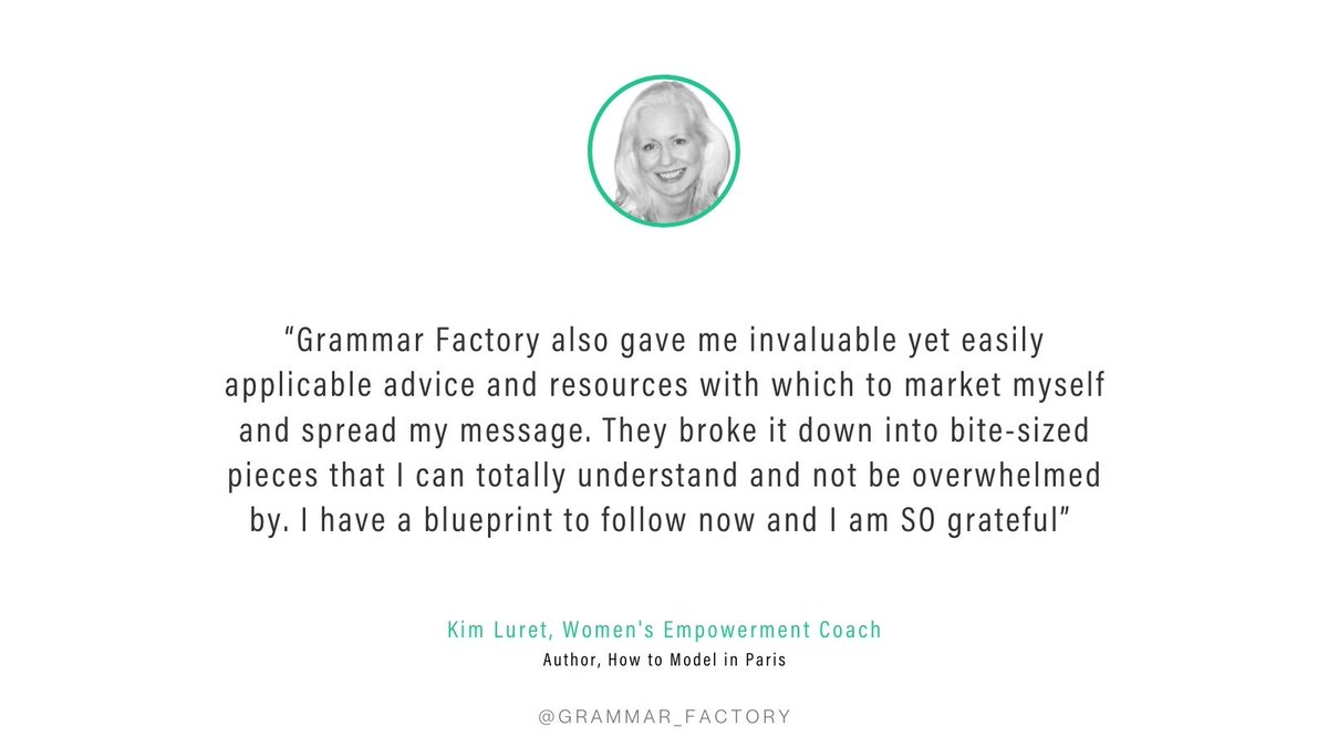 Grammar Factory Publishing tweet media