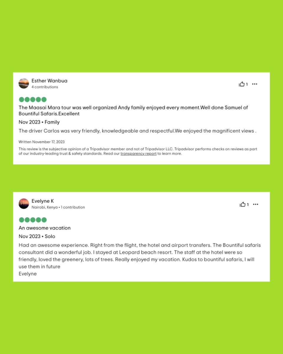 🗣️💖 Your Voices, Our Joy - Hearing from our recent clients warms our hearts. 💬 Your feedback fuels our passion. Have you travelled with us before? Always feel free to share your feedback and moments with us by tagging us or DM'ing us! 👇 #BountifulExperience #ClientLove