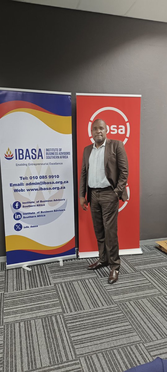 NdzaviDerrick's tweet photo. IBASA @Info_ibasa in collaboration with @AbsaSouthAfrica at Ekurhuleni is providing 60 Entrepreneurs Training for two days on The use of AI by Entrepreneurs.Very insightful and impactful, equipping Entrepreneurs to be able to utilise technology to promote their businesses
#IBASA https://t.co/ppQTe9QBZd
